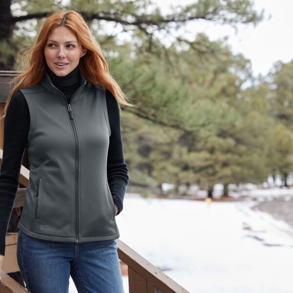 Women's Smooth Mid Layer Fleece Vest Thumbnail