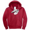 Youth Core Fleece Full Zip Hooded Sweatshirt Thumbnail