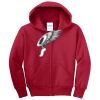 Youth Core Fleece Full Zip Hooded Sweatshirt Thumbnail