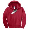 Youth Core Fleece Full Zip Hooded Sweatshirt Thumbnail