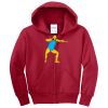 Youth Core Fleece Full Zip Hooded Sweatshirt Thumbnail