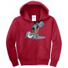 Youth Core Fleece Full Zip Hooded Sweatshirt Thumbnail