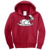 Youth Core Fleece Full Zip Hooded Sweatshirt Thumbnail