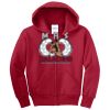 Youth Core Fleece Full Zip Hooded Sweatshirt Thumbnail