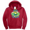 Youth Core Fleece Full Zip Hooded Sweatshirt Thumbnail