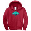 Youth Core Fleece Full Zip Hooded Sweatshirt Thumbnail