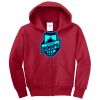 Youth Core Fleece Full Zip Hooded Sweatshirt Thumbnail