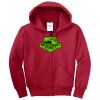 Youth Core Fleece Full Zip Hooded Sweatshirt Thumbnail