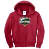 Youth Core Fleece Full Zip Hooded Sweatshirt Thumbnail
