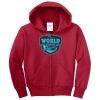 Youth Core Fleece Full Zip Hooded Sweatshirt Thumbnail