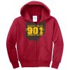 Youth Core Fleece Full Zip Hooded Sweatshirt Thumbnail