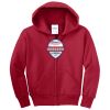 Youth Core Fleece Full Zip Hooded Sweatshirt Thumbnail