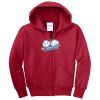Youth Core Fleece Full Zip Hooded Sweatshirt Thumbnail