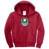 Youth Core Fleece Full Zip Hooded Sweatshirt Thumbnail