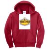 Youth Core Fleece Full Zip Hooded Sweatshirt Thumbnail