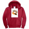 Youth Core Fleece Full Zip Hooded Sweatshirt Thumbnail