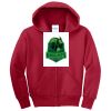 Youth Core Fleece Full Zip Hooded Sweatshirt Thumbnail