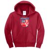 Youth Core Fleece Full Zip Hooded Sweatshirt Thumbnail