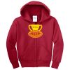 Youth Core Fleece Full Zip Hooded Sweatshirt Thumbnail