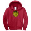 Youth Core Fleece Full Zip Hooded Sweatshirt Thumbnail