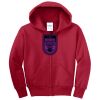 Youth Core Fleece Full Zip Hooded Sweatshirt Thumbnail