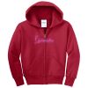Youth Core Fleece Full Zip Hooded Sweatshirt Thumbnail