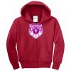 Youth Core Fleece Full Zip Hooded Sweatshirt Thumbnail