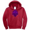 Youth Core Fleece Full Zip Hooded Sweatshirt Thumbnail