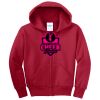 Youth Core Fleece Full Zip Hooded Sweatshirt Thumbnail
