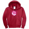 Youth Core Fleece Full Zip Hooded Sweatshirt Thumbnail