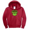 Youth Core Fleece Full Zip Hooded Sweatshirt Thumbnail