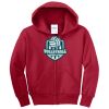 Youth Core Fleece Full Zip Hooded Sweatshirt Thumbnail