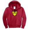 Youth Core Fleece Full Zip Hooded Sweatshirt Thumbnail