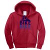 Youth Core Fleece Full Zip Hooded Sweatshirt Thumbnail