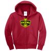 Youth Core Fleece Full Zip Hooded Sweatshirt Thumbnail