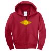Youth Core Fleece Full Zip Hooded Sweatshirt Thumbnail
