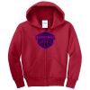 Youth Core Fleece Full Zip Hooded Sweatshirt Thumbnail