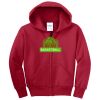 Youth Core Fleece Full Zip Hooded Sweatshirt Thumbnail