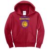 Youth Core Fleece Full Zip Hooded Sweatshirt Thumbnail