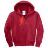 Youth Core Fleece Full Zip Hooded Sweatshirt Thumbnail