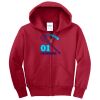 Youth Core Fleece Full Zip Hooded Sweatshirt Thumbnail
