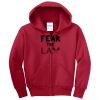 Youth Core Fleece Full Zip Hooded Sweatshirt Thumbnail