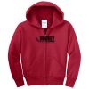 Youth Core Fleece Full Zip Hooded Sweatshirt Thumbnail
