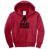 Youth Core Fleece Full Zip Hooded Sweatshirt Thumbnail