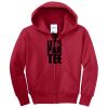 Youth Core Fleece Full Zip Hooded Sweatshirt Thumbnail