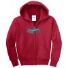 Youth Core Fleece Full Zip Hooded Sweatshirt Thumbnail