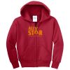 Youth Core Fleece Full Zip Hooded Sweatshirt Thumbnail