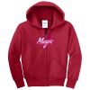 Youth Core Fleece Full Zip Hooded Sweatshirt Thumbnail