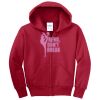 Youth Core Fleece Full Zip Hooded Sweatshirt Thumbnail