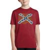 Youth Heather Contender Tee Thumbnail